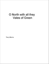 O North, with all Thy Vales of
  Green SATB choral sheet music cover